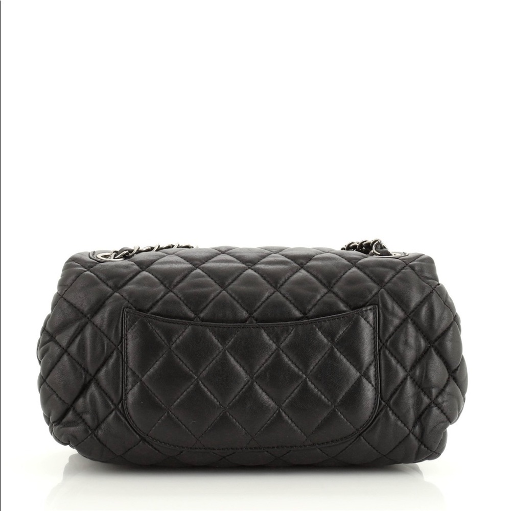 🛑sold Chanel Lambskin Medium Accordion Flap Black - Picture 4 of 16